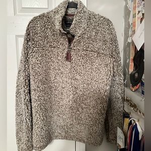 True grit sherpa pullover